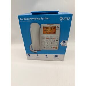 AT&T CL4940 Big Button Corded Phone with Digital Answering System New